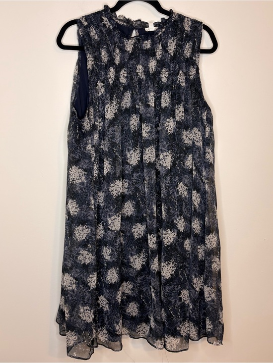 Joie Dresses & Skirts - Joie Sleeveless Navy and White Baltic Print Dress Size XL